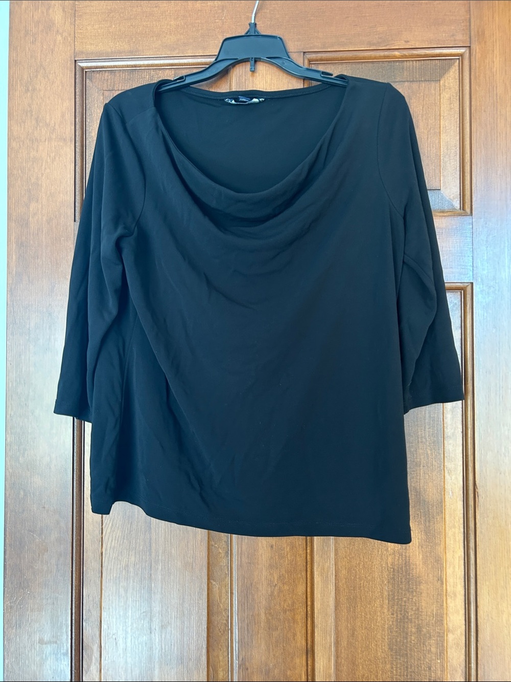 Lands' End Black Women's Blouse